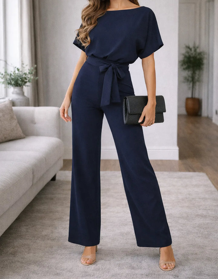 Tops en pants set met wijde broek