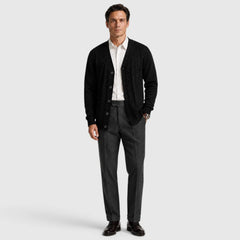 Cardigan met kabelpatroon