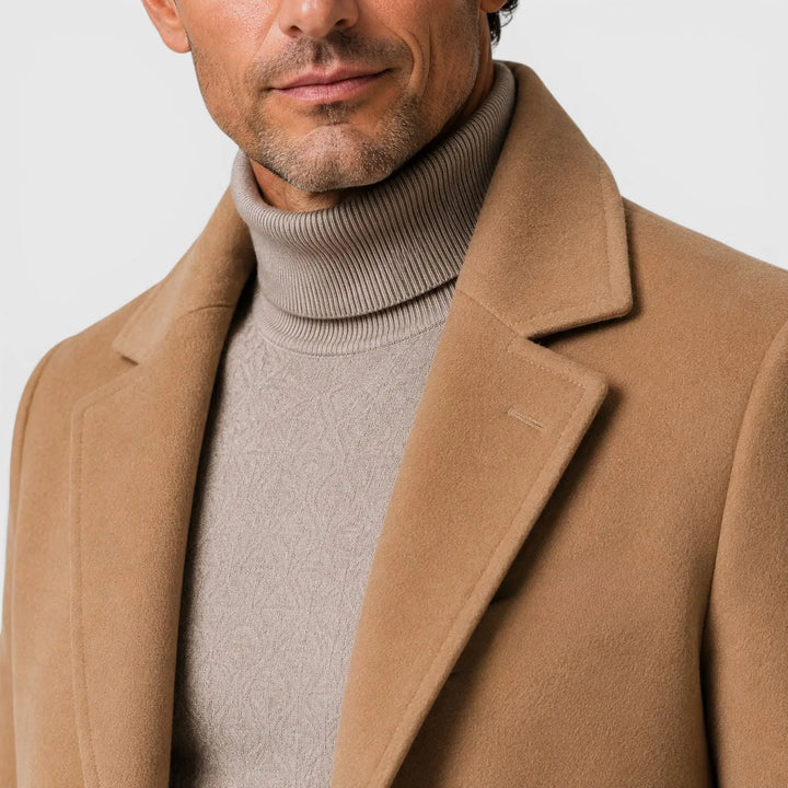 Trenchcoat slim fit met knoopsluiting