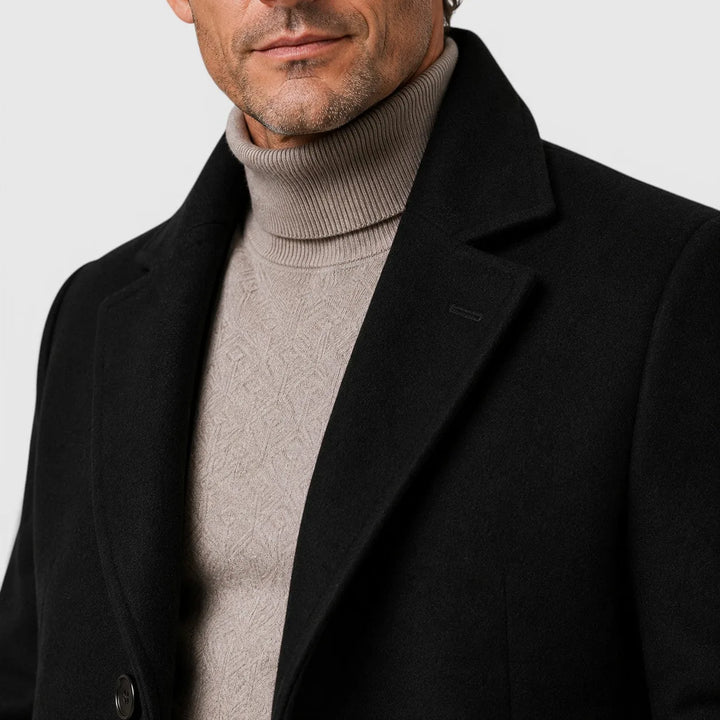 Trenchcoat slim fit met knoopsluiting