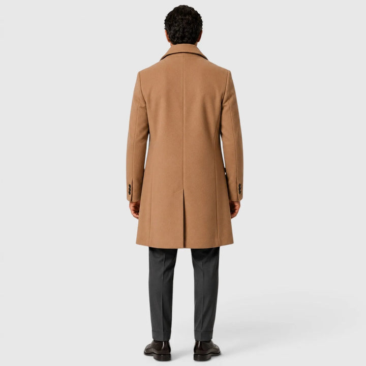 Trenchcoat slim fit met knoopsluiting