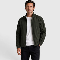 Bomberjack met mock neckline