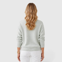 Jumper met mock neckline