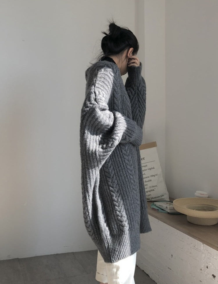Nikki | Comfortabel lang dames vest in de kleur Donkergrijs voor dames in Smart-casual stijl ideaal voor de winter