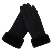 Nina | Heerlijk warme handschoenen in de kleur Blauw voor dames in Lounge stijl ideaal voor de winter