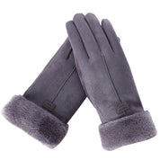 Nina | Heerlijk warme handschoenen in de kleur Grijs voor dames in Lounge stijl ideaal voor de winter
