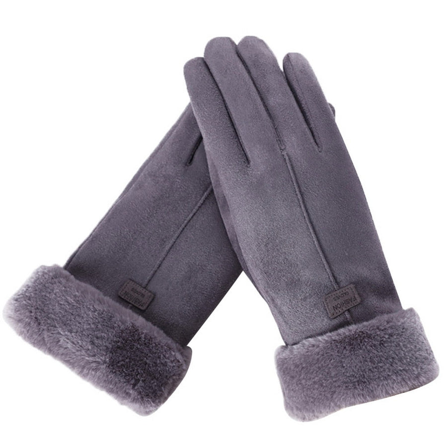 Nina | Heerlijk warme handschoenen in de kleur Grijs voor dames in Lounge stijl ideaal voor de winter