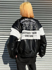 Nina | Nachthemel Straatracer Jas in de kleur Zwart voor dames in stijl ideaal voor de herfst.
