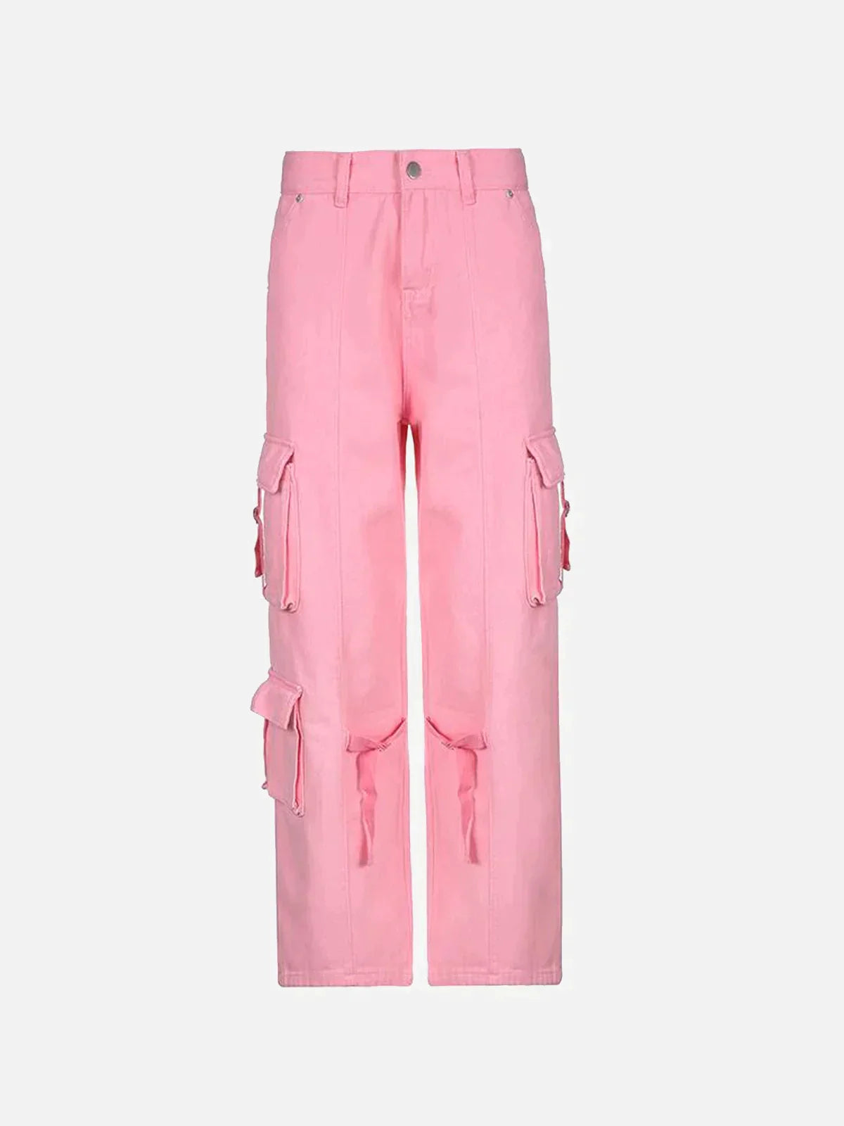 Noa | Vintage cargobroek voor dames in de kleur Roze voor dames in Outdoor stijl geschikt voor alle seizoenen.