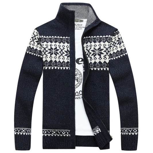Hugo | Christmas Snowflake Wool Sweater afbeelding 3