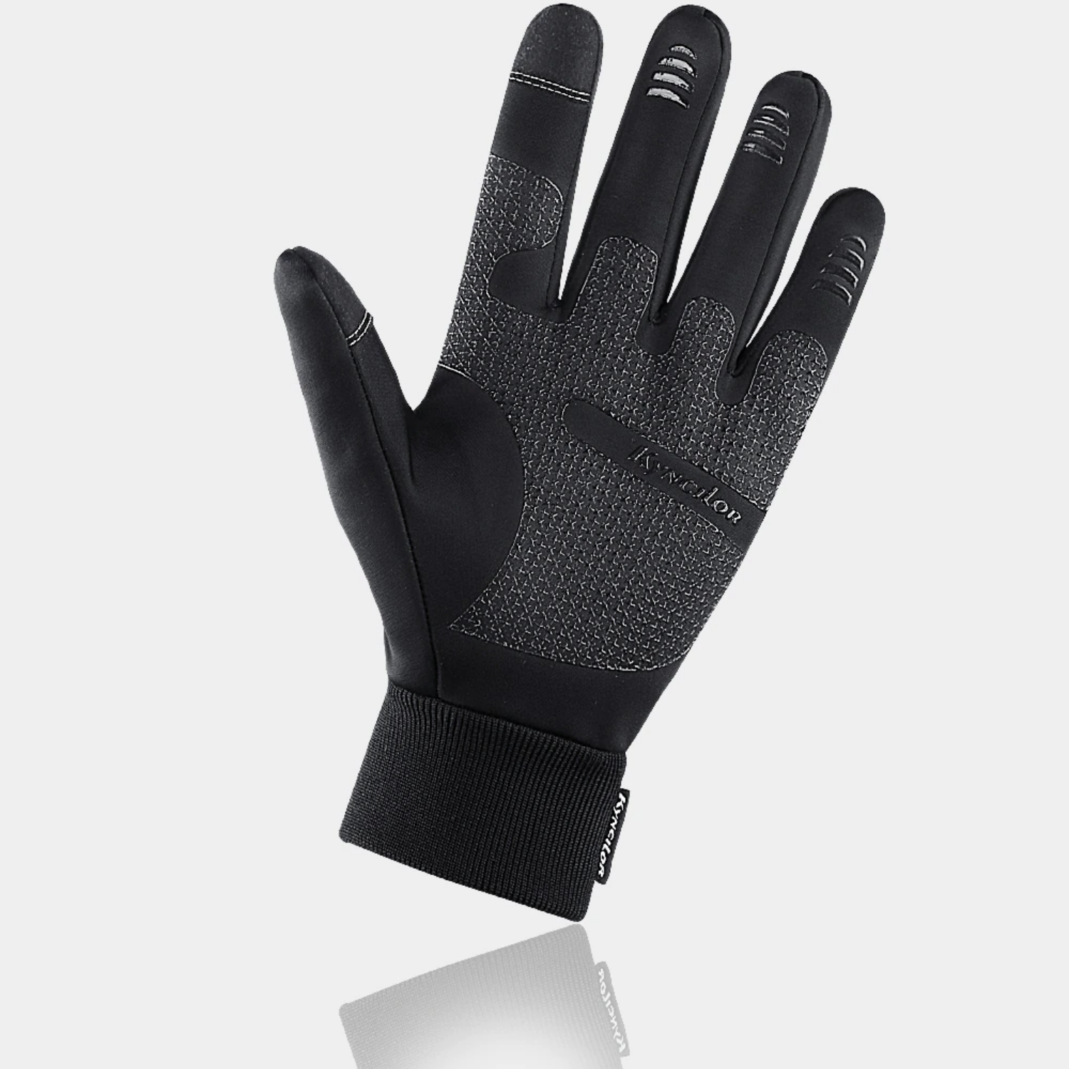 Noah | Smartphonehandschoenen in de kleur Zwart voor dames in stijl ideaal voor de winter