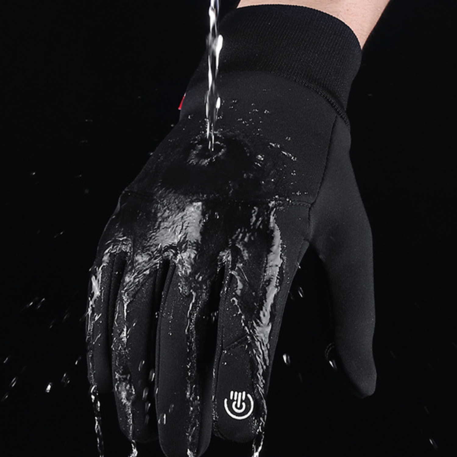 Noah | Smartphonehandschoenen in de kleur Zwart voor dames in stijl ideaal voor de winter