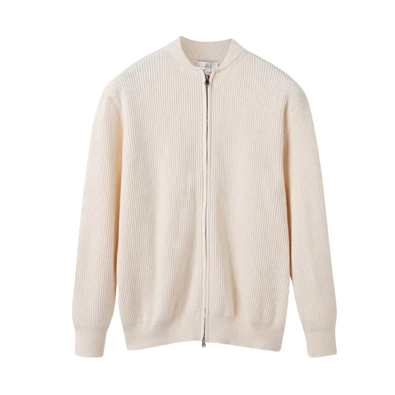 Olivier | Zacht katoenen gilet in de kleur Beige voor heren in stijl geschikt voor alle seizoenen.