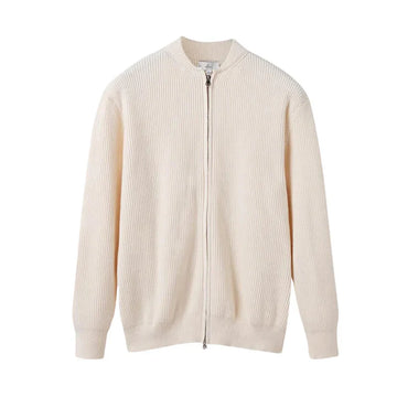 Olivier | Zacht katoenen gilet in de kleur Beige voor heren in stijl geschikt voor alle seizoenen.
