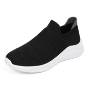 Orthopedische Comfortabele loafers in de kleur Zwart voor dames in Smart-casual stijl geschikt voor alle seizoenen.