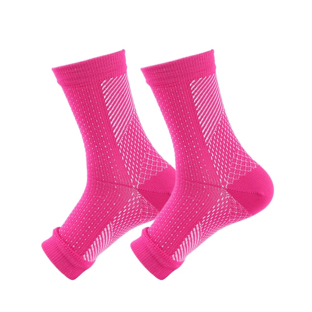 Orthopedische compressie enkelsokken in de kleur Roze voor in stijl geschikt voor alle seizoenen.