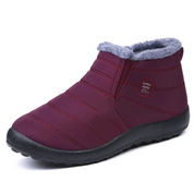 Orthopedische enkellaarsjes van fleece in de kleur 35 voor dames in Lounge stijl ideaal voor de herfst.