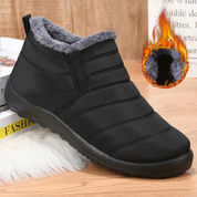 Orthopedische enkellaarsjes van fleece in de kleur 35 voor dames in Lounge stijl ideaal voor de herfst.