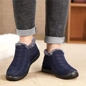 Orthopedische enkellaarsjes van fleece in de kleur 35 voor dames in Lounge stijl ideaal voor de herfst.