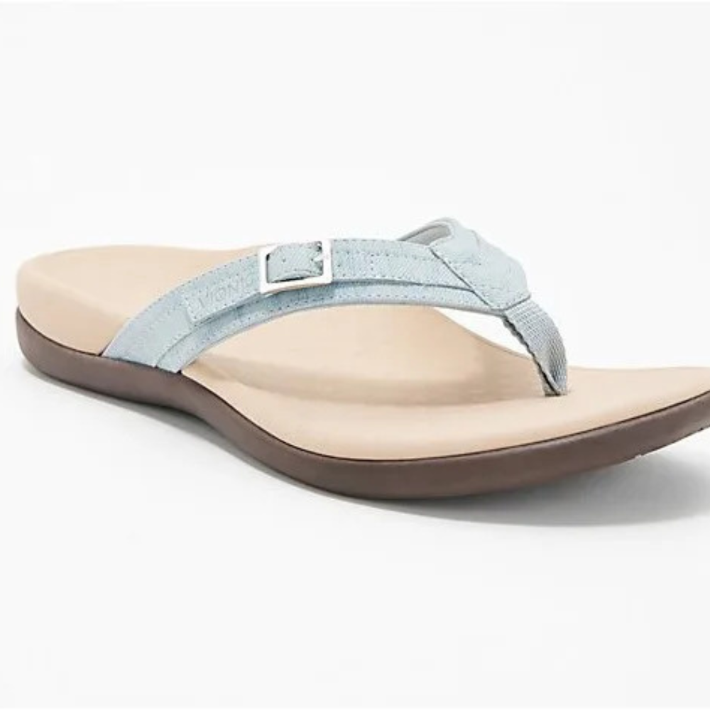 Orthopedische teenslippers met voetboogsteun in de kleur 35 voor dames in Beach stijl ideaal voor de zomer.
