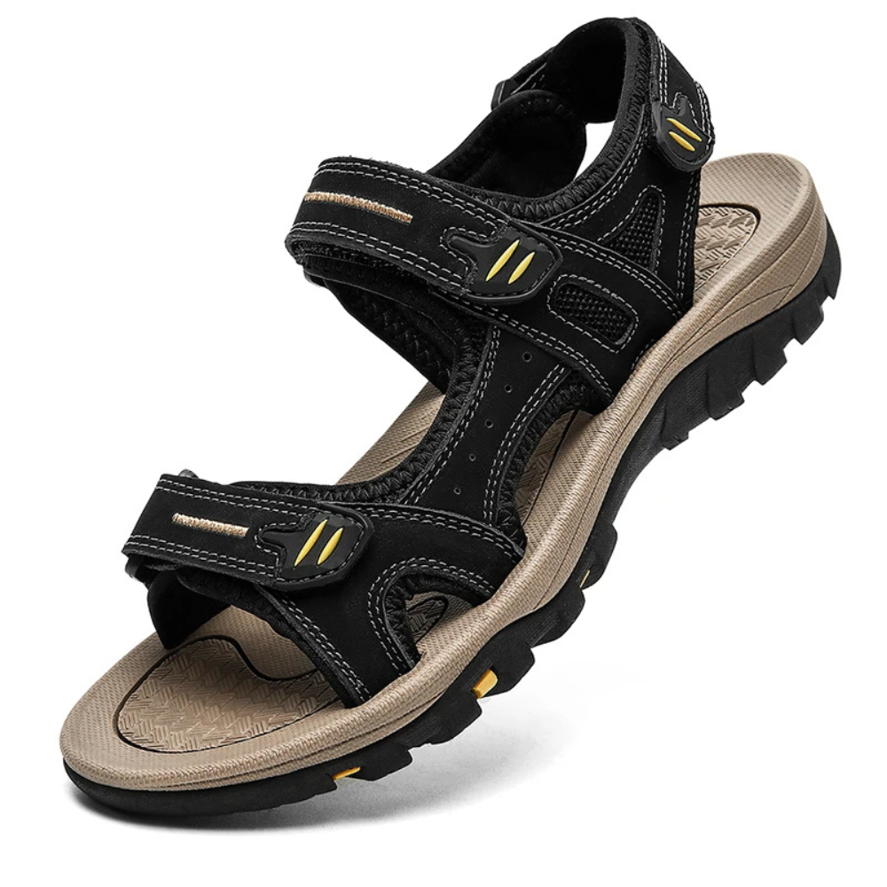 Orthopedische zomersandalen met klittenband in de kleur 38 voor dames in stijl ideaal voor de zomer.