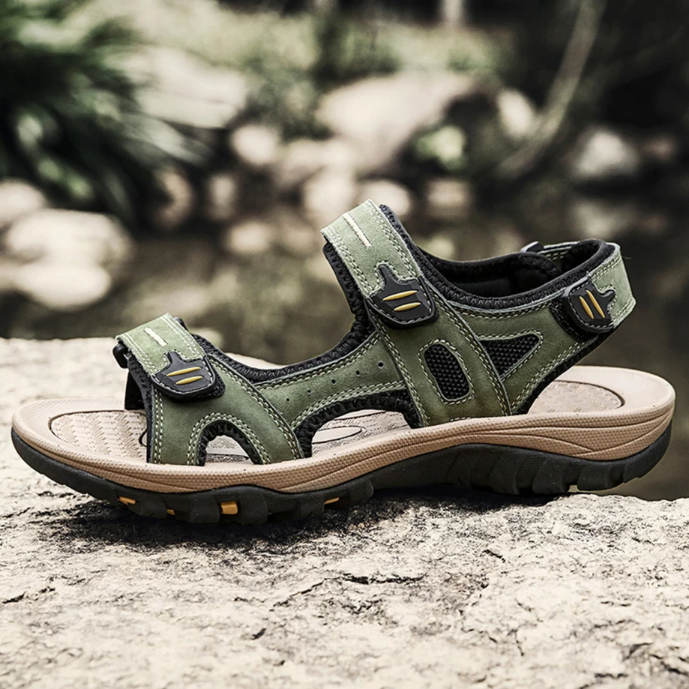 Orthopedische zomersandalen met klittenband in de kleur 38 voor dames in stijl ideaal voor de zomer.