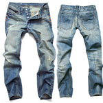 P. Legend | Gescheurde denim jeans voor heren in de kleur Blauw voor heren in Heritage stijl geschikt voor alle seizoenen.