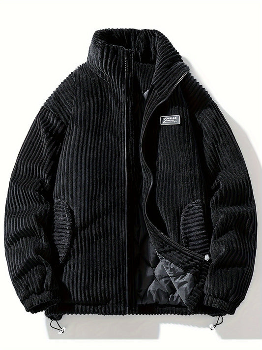Pim | Corduroy winterjas in casual stijl
