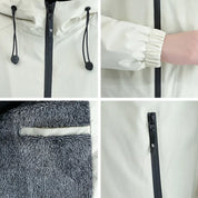 Quinten | Trendy hoodie jack voor heren in de kleur Zwart voor heren in Lounge stijl ideaal voor de herfst.