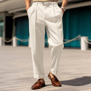 Boss | Zakelijke hoge taille broek