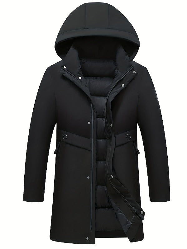 RealMans Coat in de kleur Zwart voor heren in stijl ideaal voor de winter
