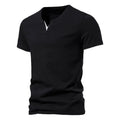 Rieks | Katoenen Slim Fit T-shirt