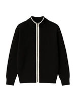 Cardigan met chunky knit