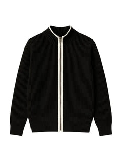 Cardigan met chunky knit