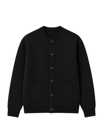 Cardigan met knopen en lange mouwen