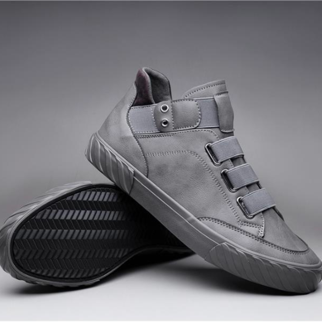 Rodri | Comfortabele heren schoenen in de kleur Grijs voor heren in stijl geschikt voor alle seizoenen.
