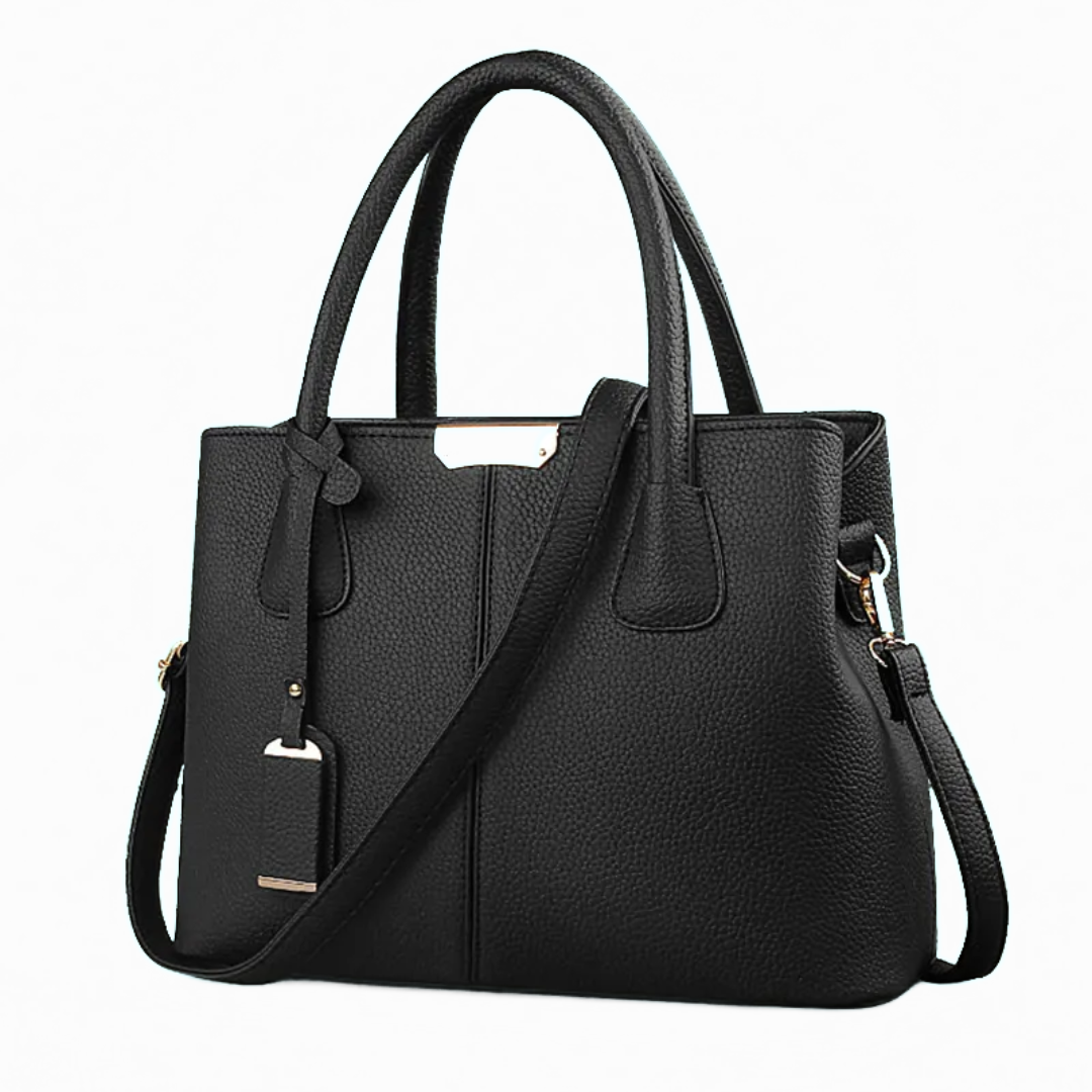 Romina Crossbody Draagtas | Stijlvol & Veelzijdig in de kleur Zwart voor dames in stijl geschikt voor alle seizoenen.