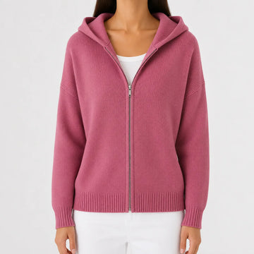 Zip-up hoodie met lange mouwen