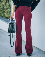 Ruby | High waist flare pants voor dames