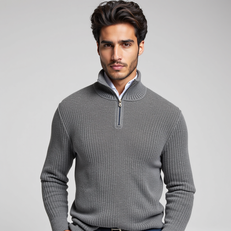 Noa | Stijlvolle Luxe Cachemire Look Pullover