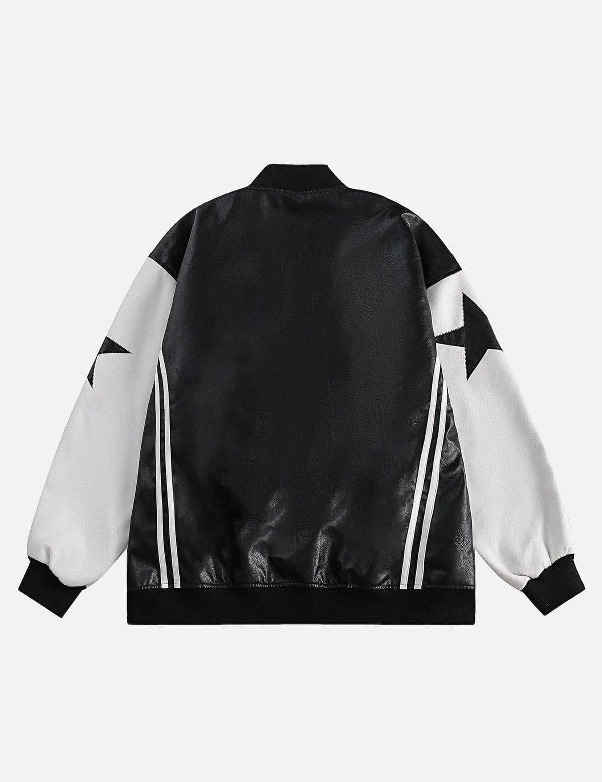 Sanne | Stijlvolle leren jas in de kleur Zwart voor dames in stijl ideaal voor de herfst.