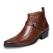 Scott | Klassieke heren laarzen van leer in de kleur Bruin voor heren in Heritage stijl ideaal voor de herfst.