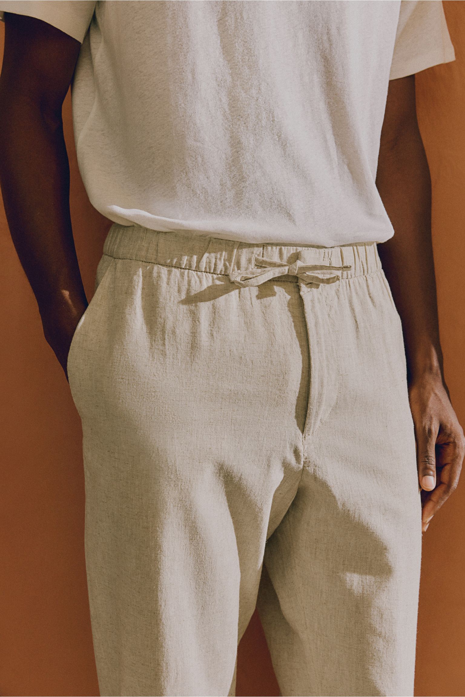 Elise | Comfortabele Katoenen Linnen Broek