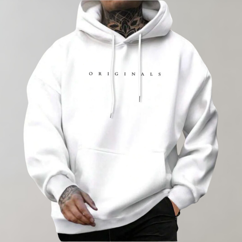 Stijlvolle heren hoodie afbeelding 2