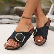 Silke | Stijlvolle Comfort Slippers met Gesp