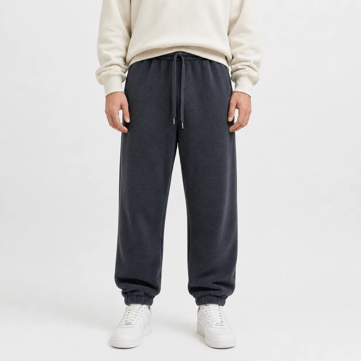 Joggers met fleece-lining