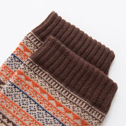 Sofie | Super warme Scandinavische schapenwol sokken in de kleur Gemengde kleur voor dames in Lounge stijl ideaal voor de winter
