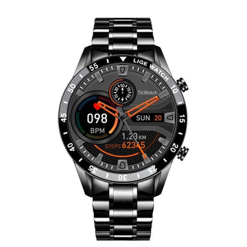 Sophie | Luxe smartwatch in de kleur Zilver voor dames in stijl geschikt voor alle seizoenen.
