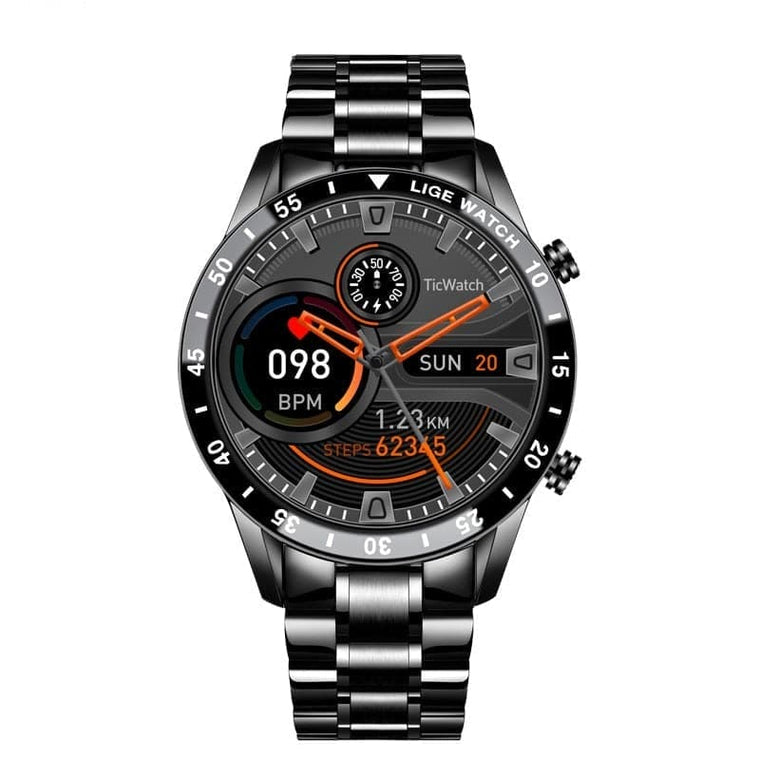 Sophie | Luxe smartwatch in de kleur Zilver voor dames in stijl geschikt voor alle seizoenen.