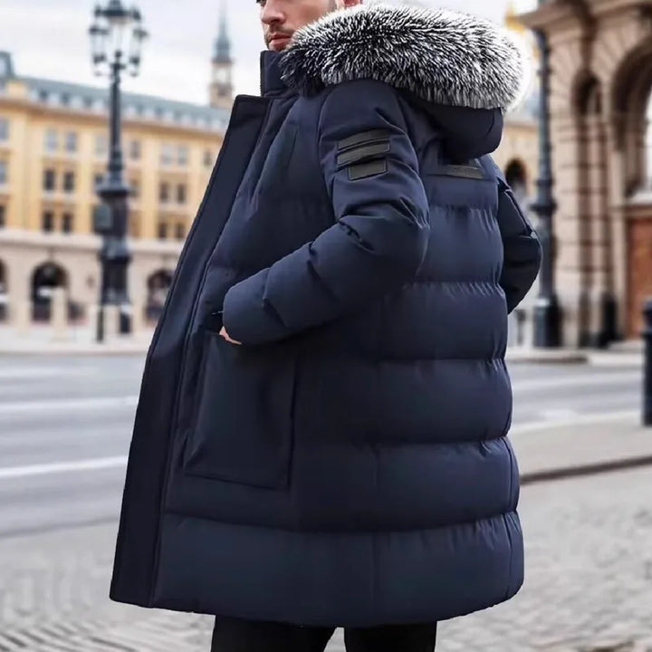 Parka met faux fur capuchon
